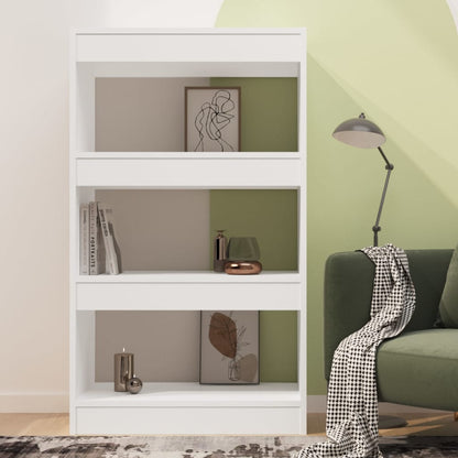 vidaXL Étagère/Séparateur de pièce blanc 60x30x103 cm Bois d'ingénierie