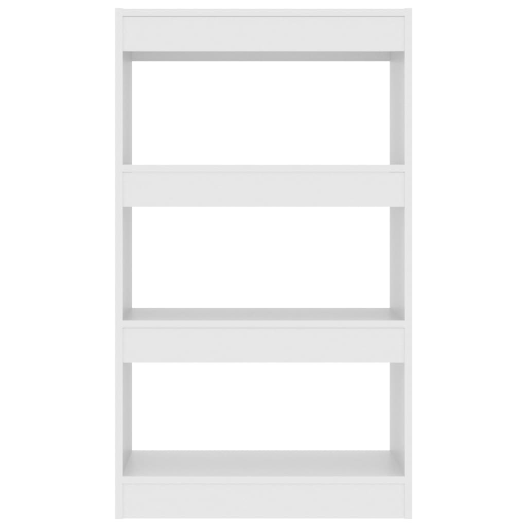 vidaXL Étagère/Séparateur de pièce blanc 60x30x103 cm Bois d'ingénierie