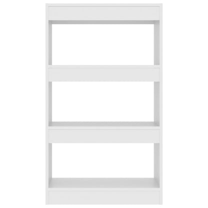 vidaXL Étagère/Séparateur de pièce blanc 60x30x103 cm Bois d'ingénierie