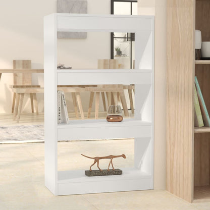 vidaXL Étagère/Séparateur de pièce blanc 60x30x103 cm Bois d'ingénierie