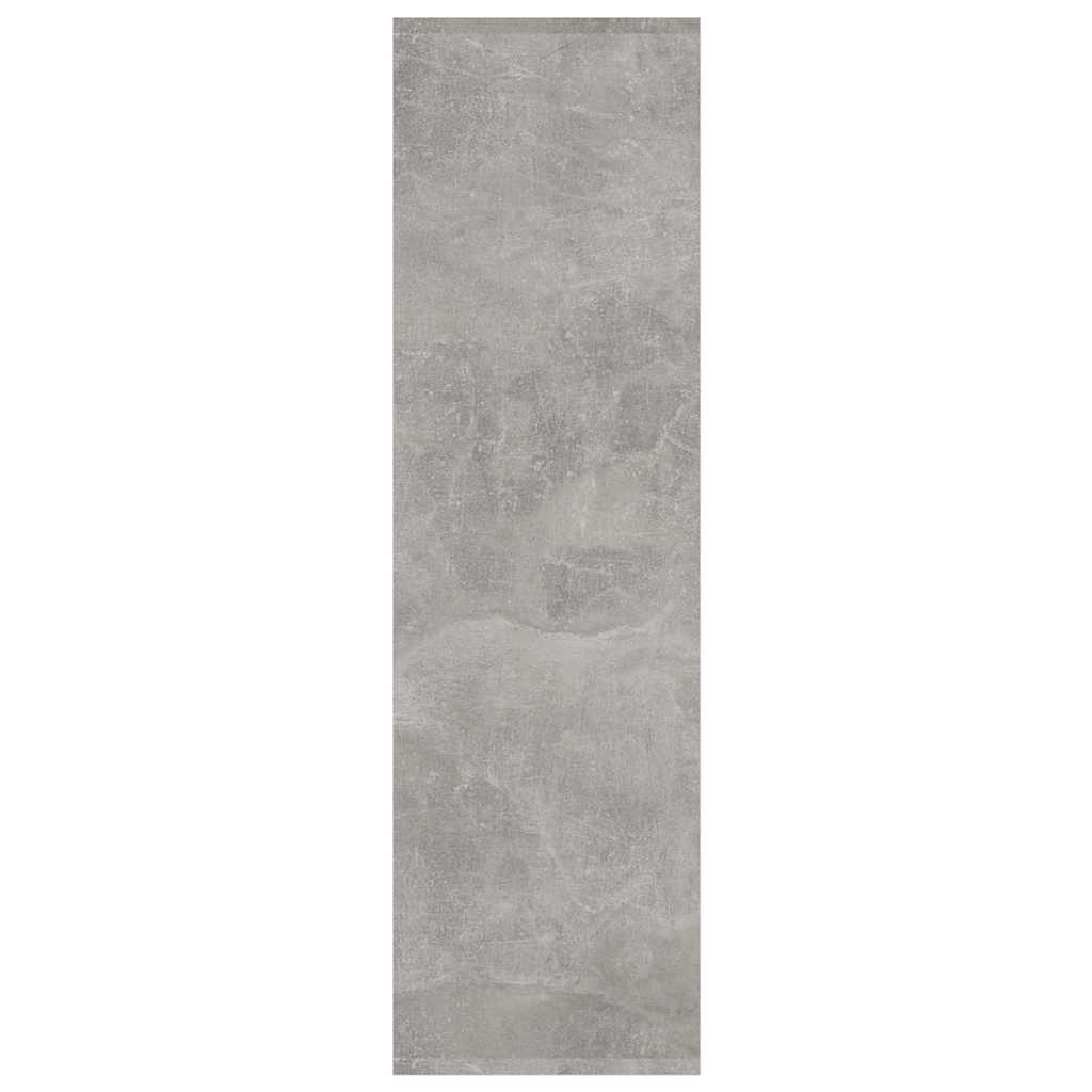 vidaXL Bibliothèque/Séparateur de pièce Gris béton 60x30x103 cm Bois d'ingénierie
