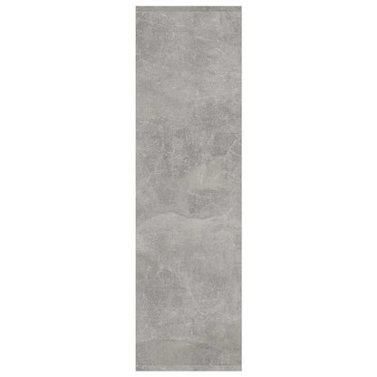 vidaXL Bibliothèque/Séparateur de pièce Gris béton 60x30x103 cm Bois d'ingénierie