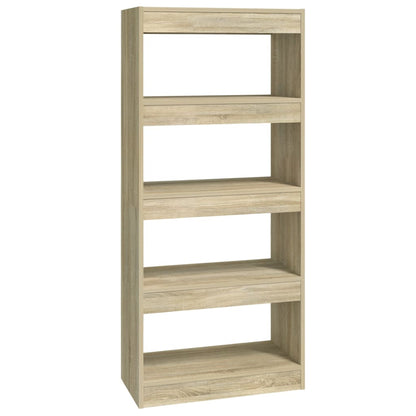 vidaXL Étagère/Séparateur de pièce Chêne Sonoma 60x30x135 cm Bois d'ingénierie