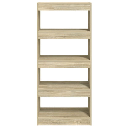 vidaXL Étagère/Séparateur de pièce Chêne Sonoma 60x30x135 cm Bois d'ingénierie
