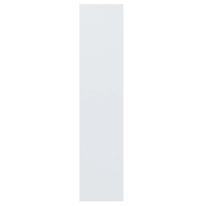 vidaXL Bibliothèque/Séparateur de Pièce Blanc Brillant 60x30x135cm Bois d'ingénierie