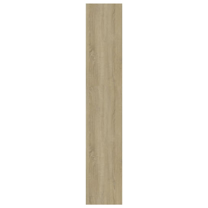 vidaXL Bibliothèque/Séparateur de pièce Chêne Sonoma 60x30x166 cm Bois d'ingénierie