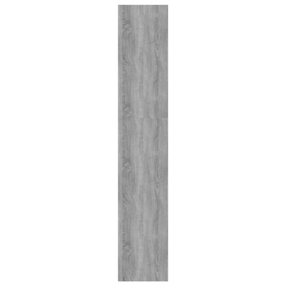 vidaXL Bibliothèque/Meuble de séparation gris béton 60x30x166 cm Bois d'ingénierie
