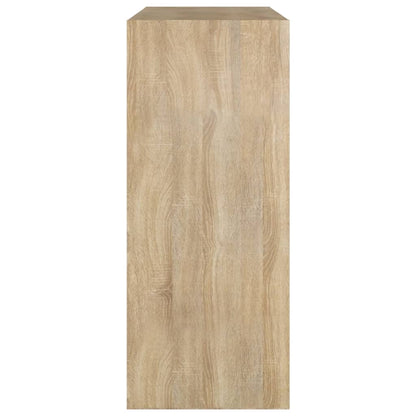 vidaXL Bücherregal/Raumteiler Sonoma-Eiche 80x30x72 cm