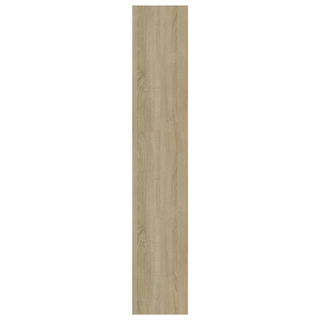 vidaXL Bücherregal/Raumteiler Sonoma-Eiche 80x30x166 cm Holzwerkstoff