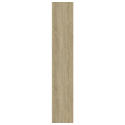 vidaXL Bücherregal/Raumteiler Sonoma-Eiche 80x30x166 cm Holzwerkstoff