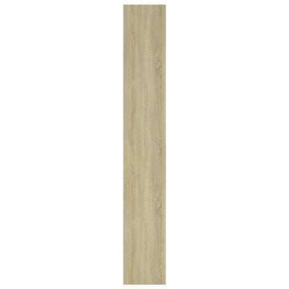 vidaXL Bücherregal/Raumteiler Sonoma-Eiche 80x30x198 cm Holzwerkstoff