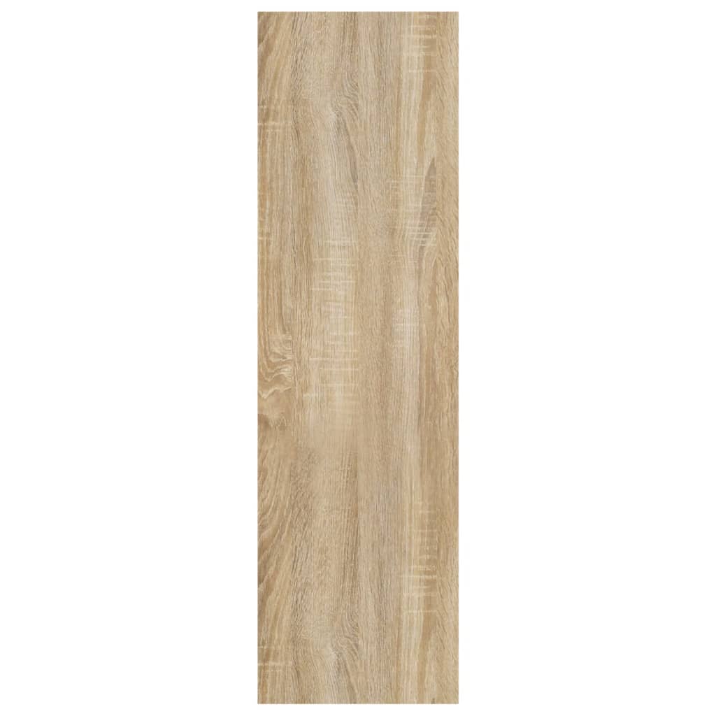 vidaXL Bücherregal/Raumteiler Sonoma-Eiche 100x30x103 cm