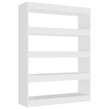 vidaXL Bibliothèque/Séparateur de pièce Blanc 100x30x135 cm