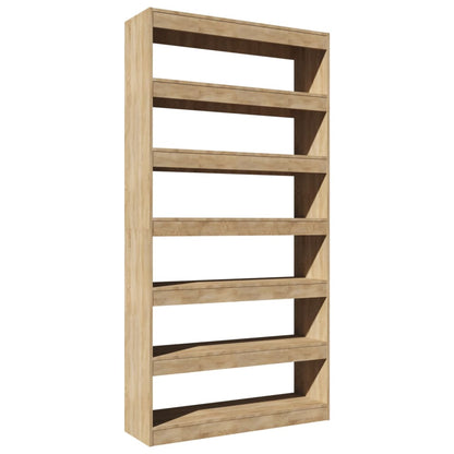 vidaXL Étagère/Séparateur de pièce Chêne Sonoma 100x30x198 cm Bois d'ingénierie