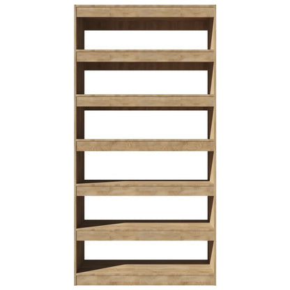 vidaXL Étagère/Séparateur de pièce Chêne Sonoma 100x30x198 cm Bois d'ingénierie