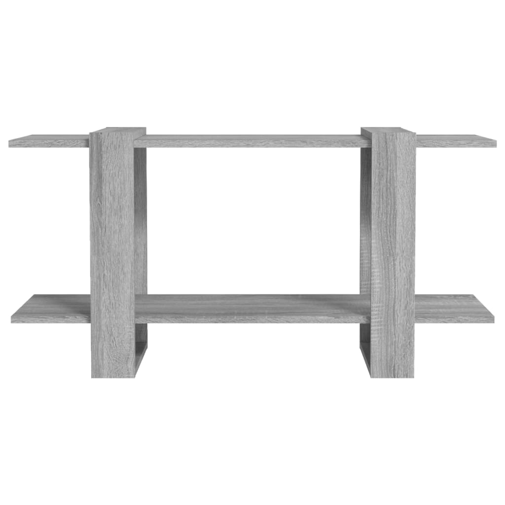 vidaXL Bibliothèque gris Sonoma 100x30x51 cm Aggloméré