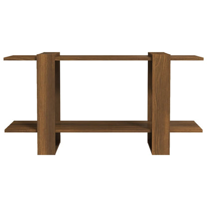 vidaXL Étagère à livres aspect chêne brun 100x30x51 cm bois d'ingénierie