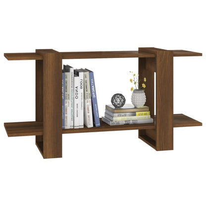 vidaXL Étagère à livres aspect chêne brun 100x30x51 cm bois d'ingénierie