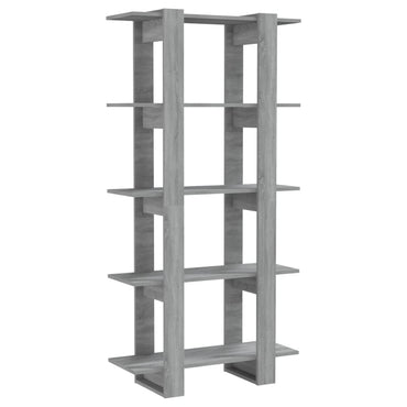 vidaXL Étagère/Séparateur de pièce gris Sonoma 80x30x160 cm en bois d'ingénierie