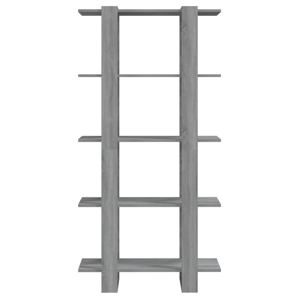 vidaXL Étagère/Séparateur de pièce gris Sonoma 80x30x160 cm en bois d'ingénierie