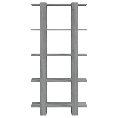 vidaXL Étagère/Séparateur de pièce gris Sonoma 80x30x160 cm en bois d'ingénierie