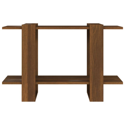 vidaXL Bücherregal/Raumteiler Braun Eichen-Optik 80x30x51 cm