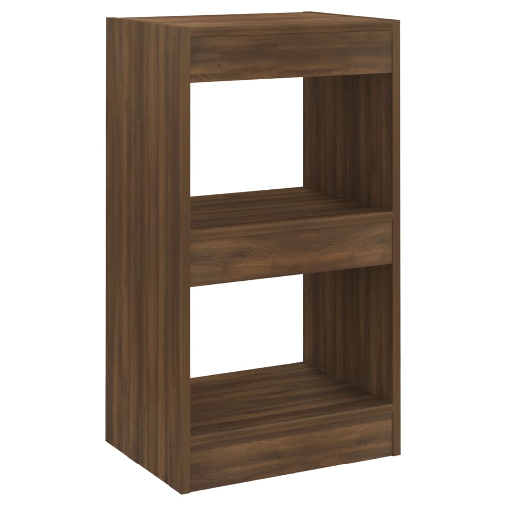 vidaXL Bücherregal/Raumteiler Braun Eichen-Optik 40x30x72 cm