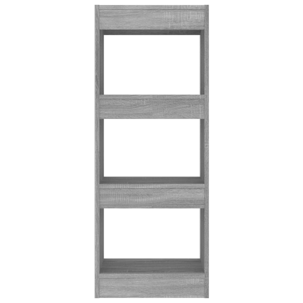 vidaXL Étagère/Séparateur de pièce Gris Sonoma 40x30x103 cm Bois d'ingénierie