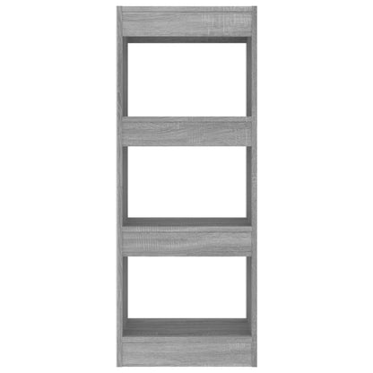 vidaXL Étagère/Séparateur de pièce Gris Sonoma 40x30x103 cm Bois d'ingénierie
