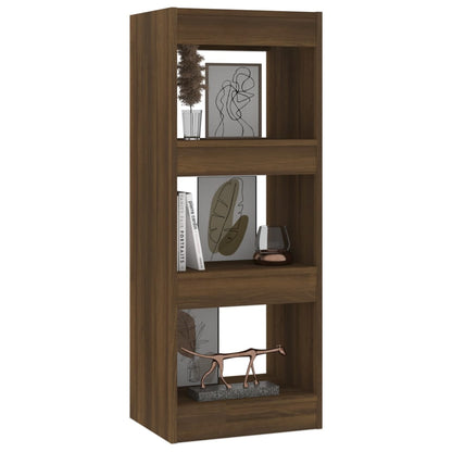 vidaXL Étagère/Séparateur de pièce Chêne Marron 40x30x103cm Bois d'ingénierie
