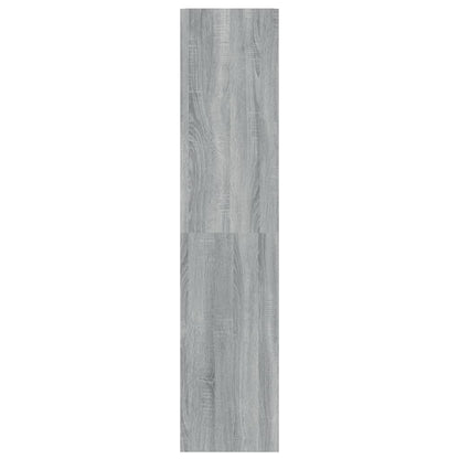 vidaXL Bücherregal/Raumteiler Grau Sonoma 40x30x135 cm