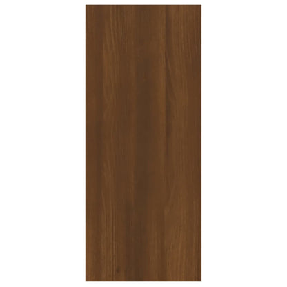 vidaXL Bücherregal/Raumteiler Braun Eichen-Optik 60x30x72 cm