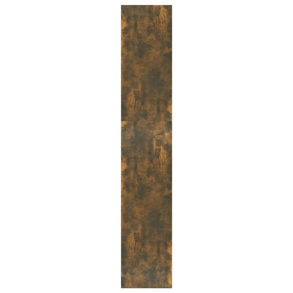 vidaXL Bibliothèque/Séparateur de pièce Chêne fumé 60x30x135 cm Bois d'ingénierie