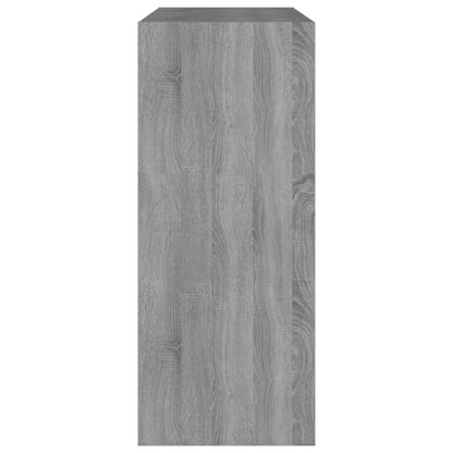 vidaXL Étagère à Livres/Séparateur de Pièce Gris Sonoma 80x30x72 cm