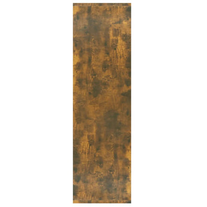 vidaXL Étagère/Séparateur de pièce Chêne fumé 80x30x103 cm Bois d'ingénierie
