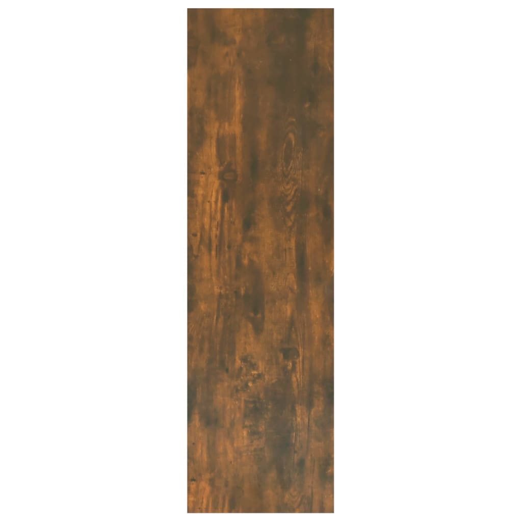 vidaXL Bibliothèque/séparateur de pièce Chêne fumé 100x30x103 cm