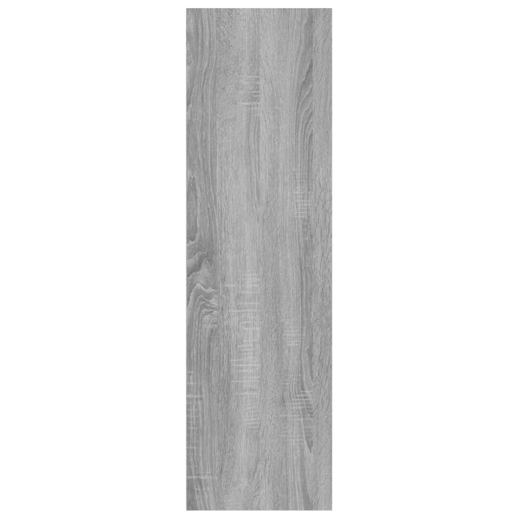 vidaXL Bücherregal/Raumteiler Grau Sonoma 100x30x103 cm