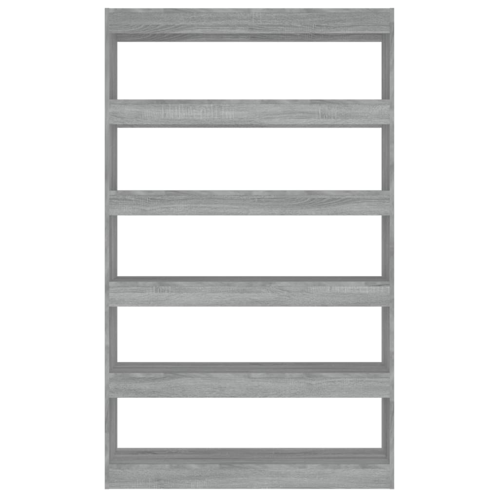 vidaXL Bücherregal/Raumteiler Grau Sonoma 100x30x166 cm