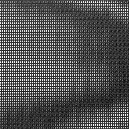 vidaXL Stapelbare Gartenstühle 2 Stk. Schwarz Textilene