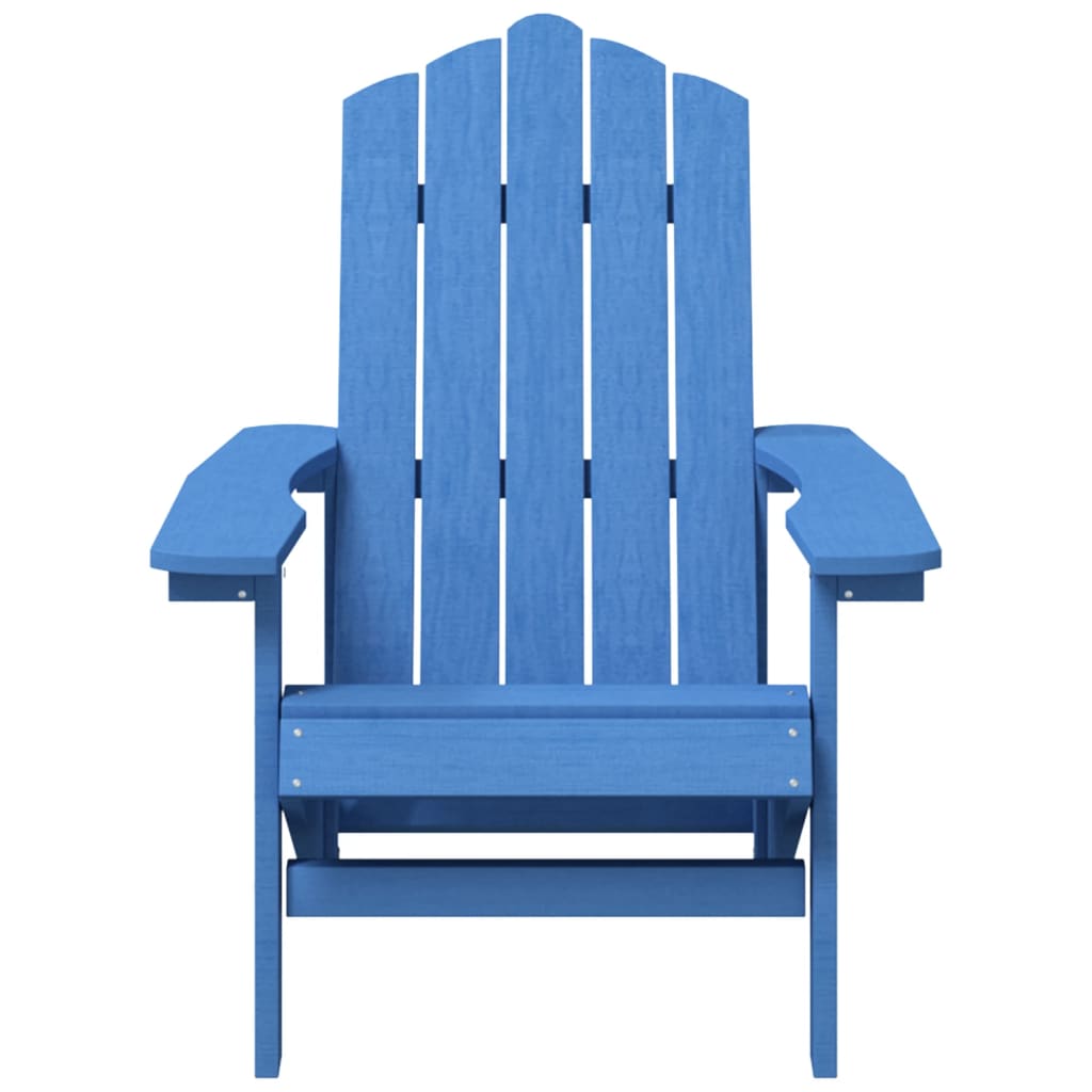 vidaXL Adirondack-Gartenstühle 2 Stk. HDPE Aquamarin