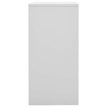 vidaXL Schließfachschränke 5 Stk. Hellgrau und Blau 90x45x92,5cm Stahl