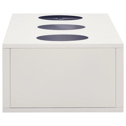 vidaXL Büroschrank mit Pflanzkasten Hellgrau 90x40x125 cm Stahl