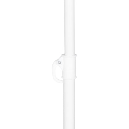 vidaXL Strandschirm mit Seitenteilen Grün 215 cm