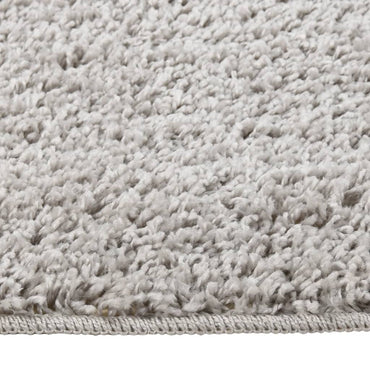 vidaXL Tapis shaggy gris clair 80x150 cm antidérapant