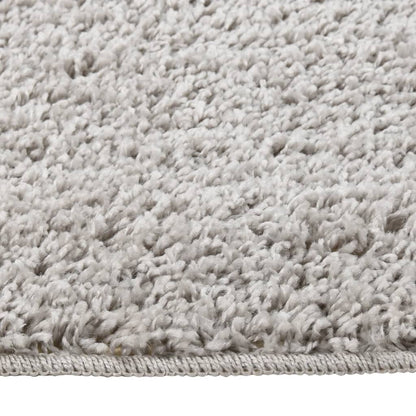 vidaXL Tapis shaggy gris clair 80x150 cm antidérapant