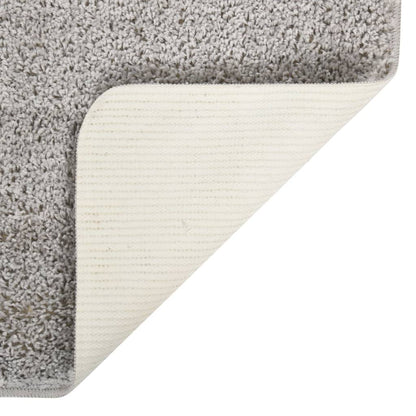 vidaXL Tapis shaggy gris clair 80x150 cm antidérapant