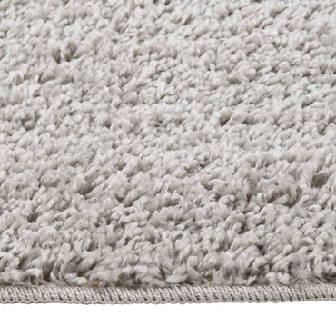 vidaXL Tapis à poils longs gris clair 160x230 cm Antidérapant