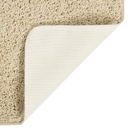 vidaXL Tapis shaggy crème 160x230 cm Antidérapant