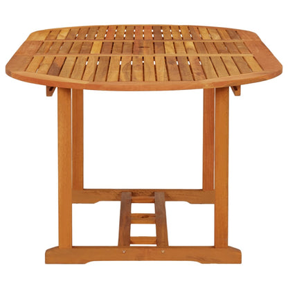 vidaXL Gartentisch 200x100x75 cm Massivholz Eukalyptus