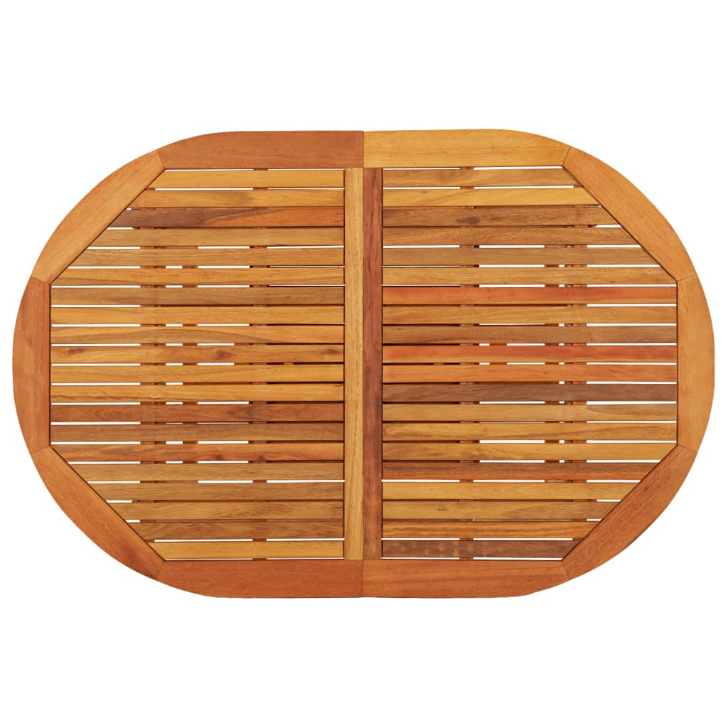 vidaXL Gartentisch 200x100x75 cm Massivholz Eukalyptus